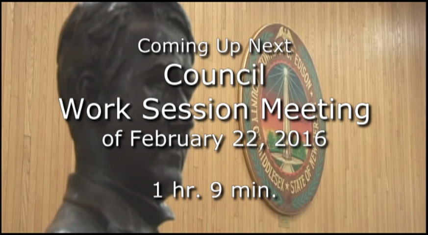 Thumbnail image for Council Work Session of Feb. 22, 2016
