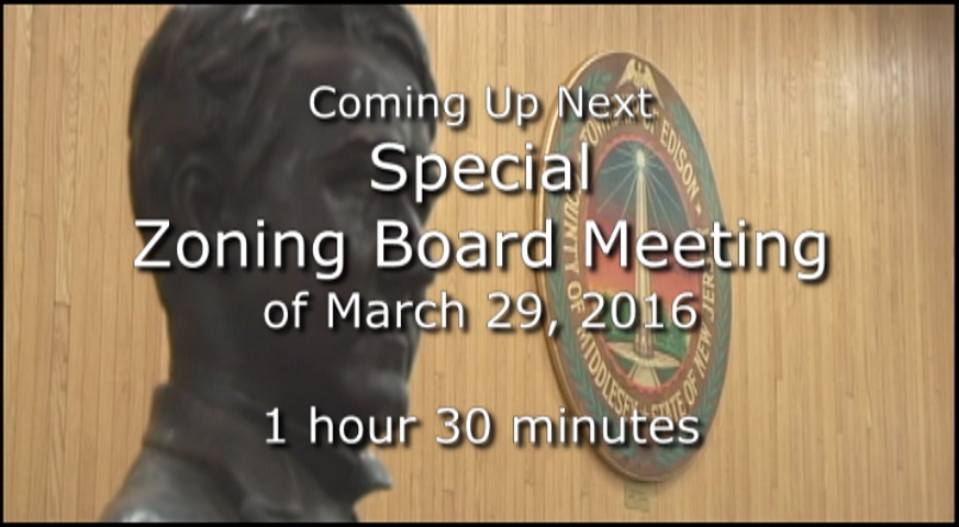 Thumbnail image for Zoning Board Meeting of March 29, 2016