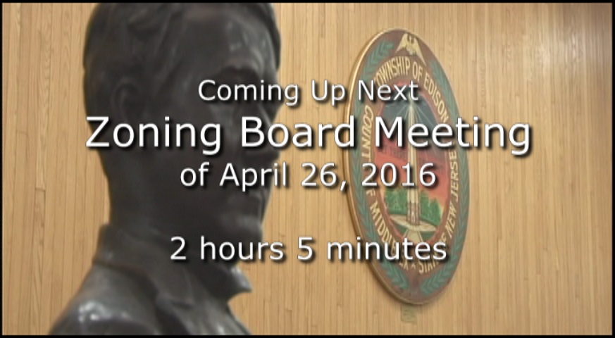 Thumbnail image for Zoning Board Meeting of April 26, 2016