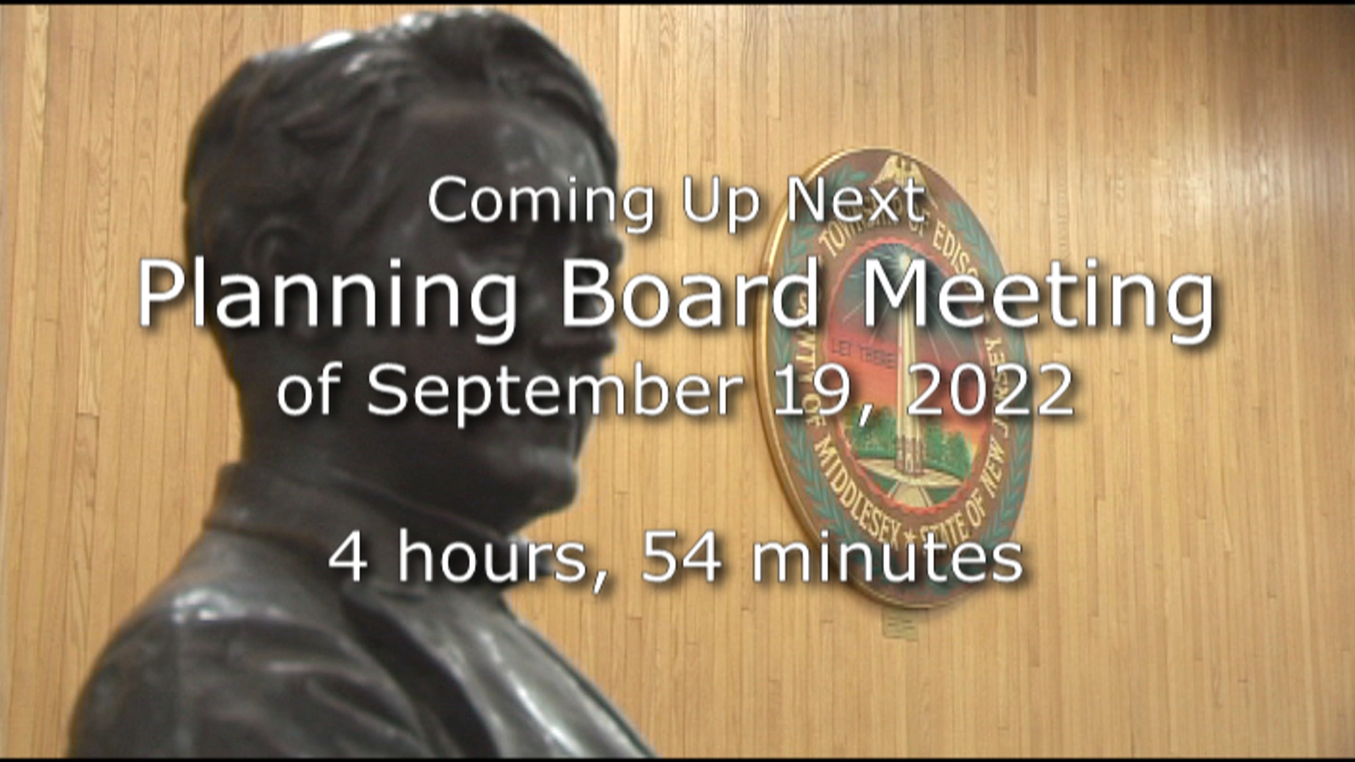 Planning Board Meeting of September 19