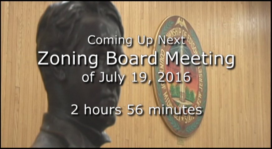 Thumbnail image for Zoning Board Meeting of  July 19, 2016