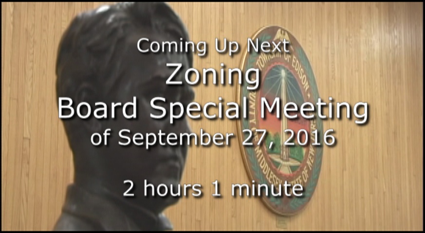 Thumbnail image for Zoning Board Meeting of September 27