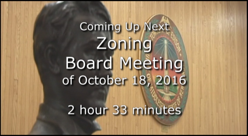 Thumbnail image for Zoning Board Meeting of 10/18/16