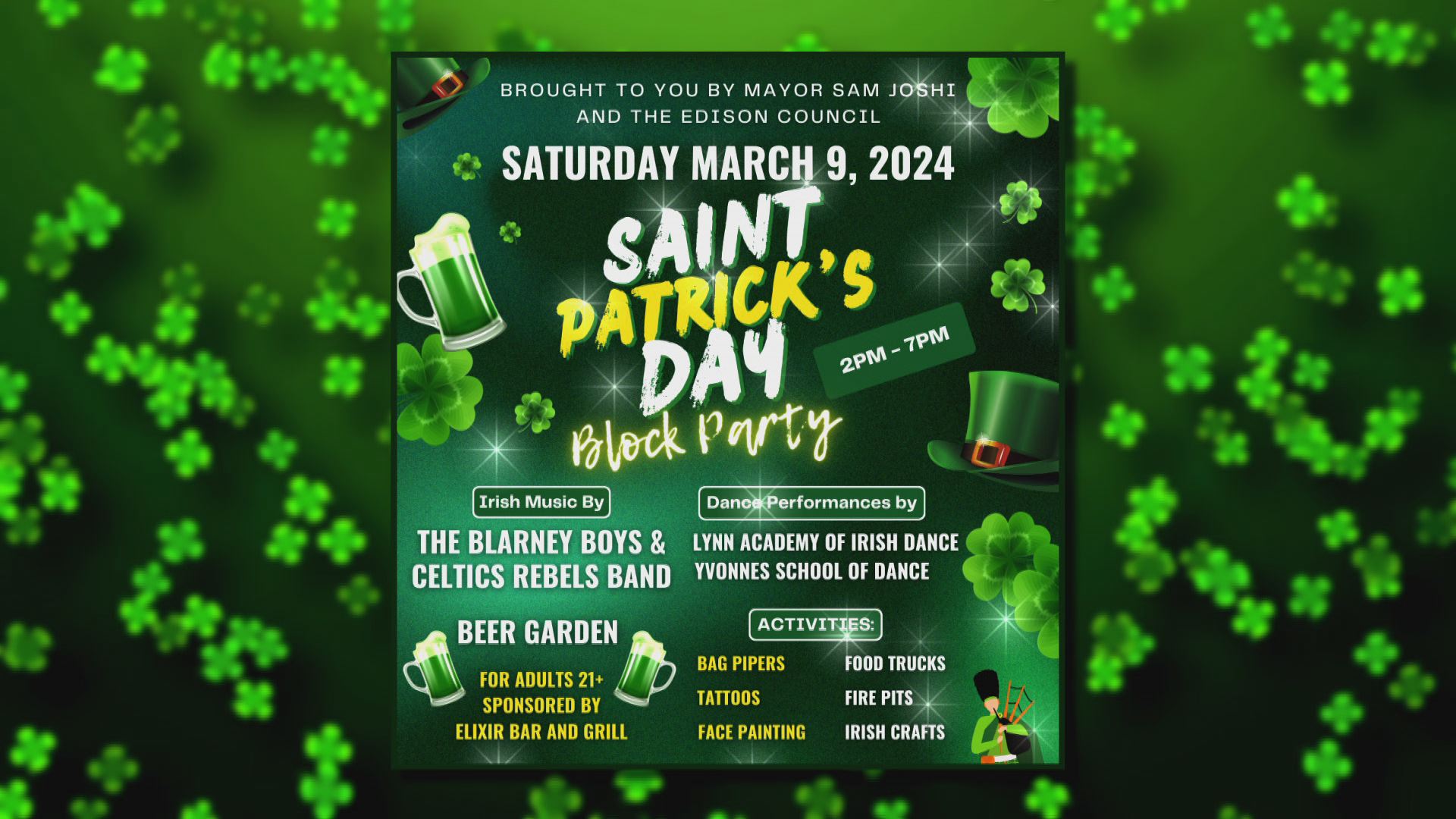 32nd annual st patricks day block party 2025