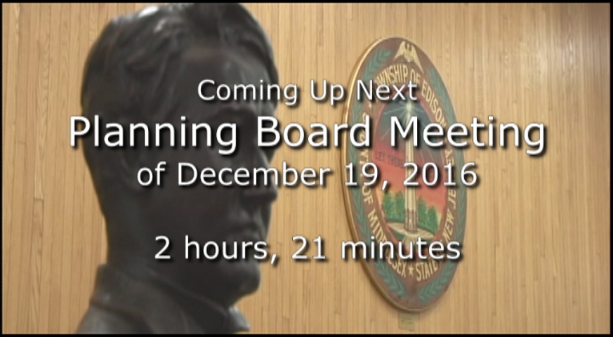 Thumbnail image for Planning Board Meeting of December 19