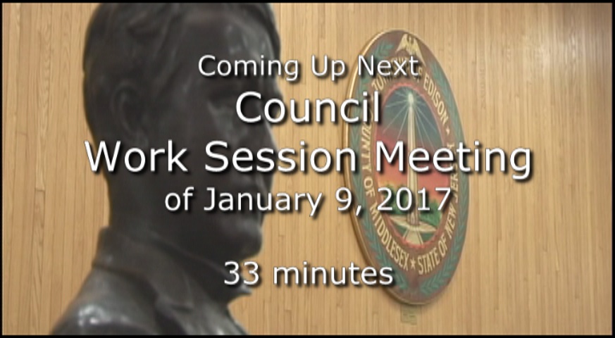 Thumbnail image for Council Work Session of January 9
