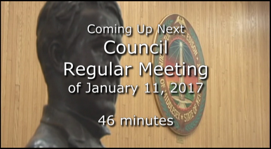 Thumbnail image for Council Regular Meeting of January 11