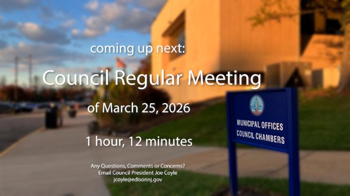 Thumbnail image for Council Meeting of March 25, 2026