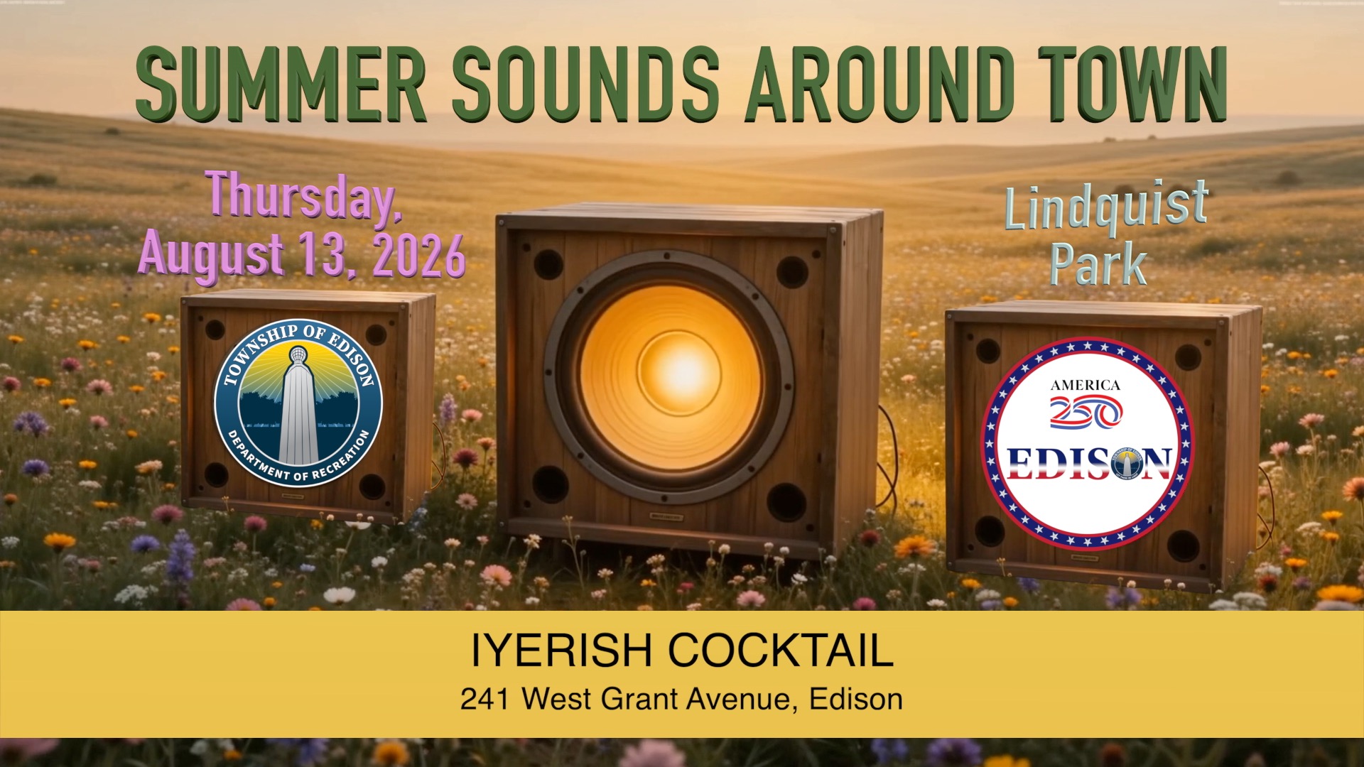 Thumbnail image for Summer Sounds Around Town: Iyerish Cocktail