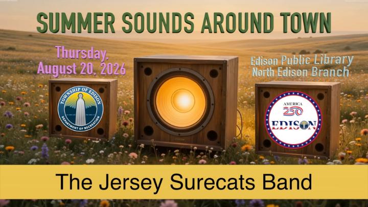 Thumbnail image for Summer Sounds Around Town: The Jersey Surecats Band