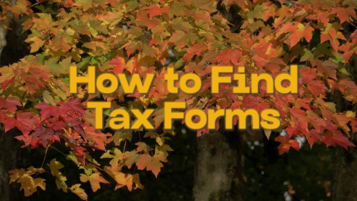 Thumbnail image for How To Find Tax Forms