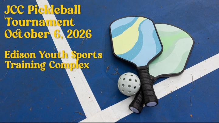 Thumbnail image for JCC Pickleball Tournament at Edison Youth Sports Complex