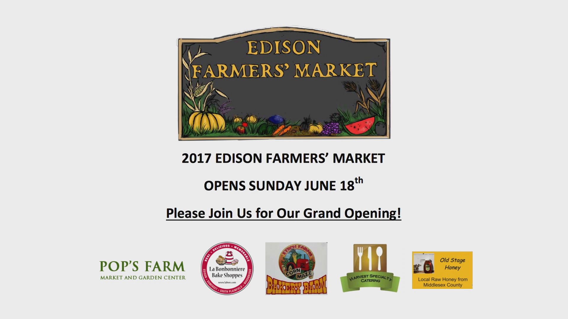 Thumbnail image for Farmers' Market Opening Day