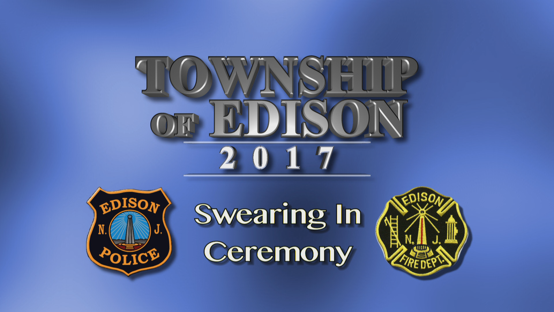 Thumbnail image for Police and Fire Swearing In Ceremony