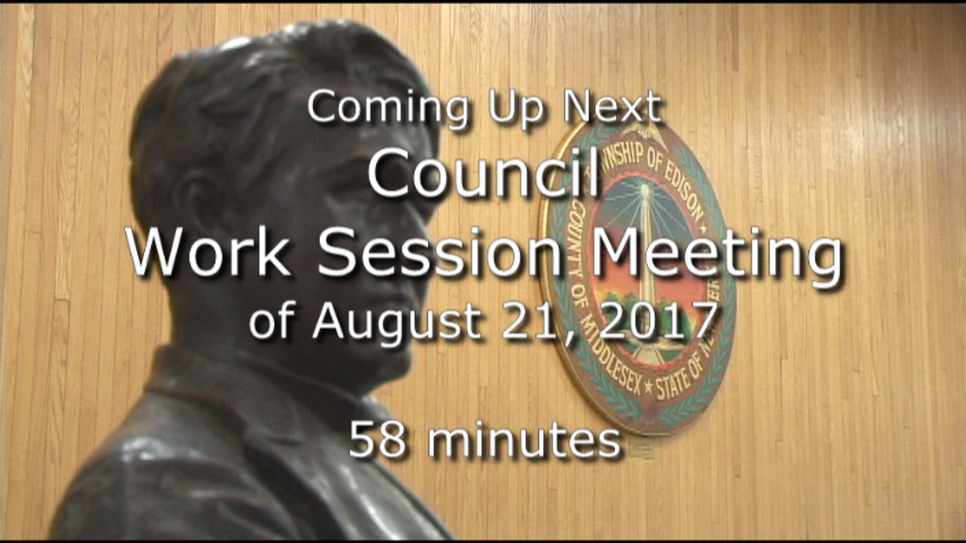 Thumbnail image for Council Work Session of August 21