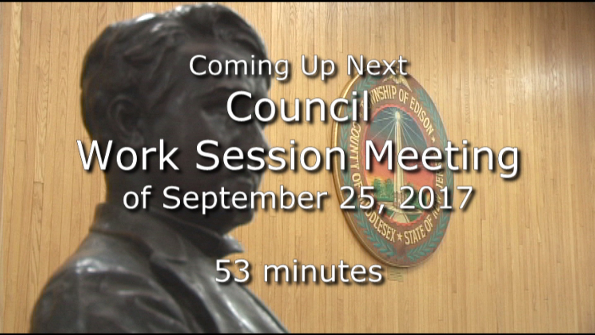 Thumbnail image for Council Work Session of September 25
