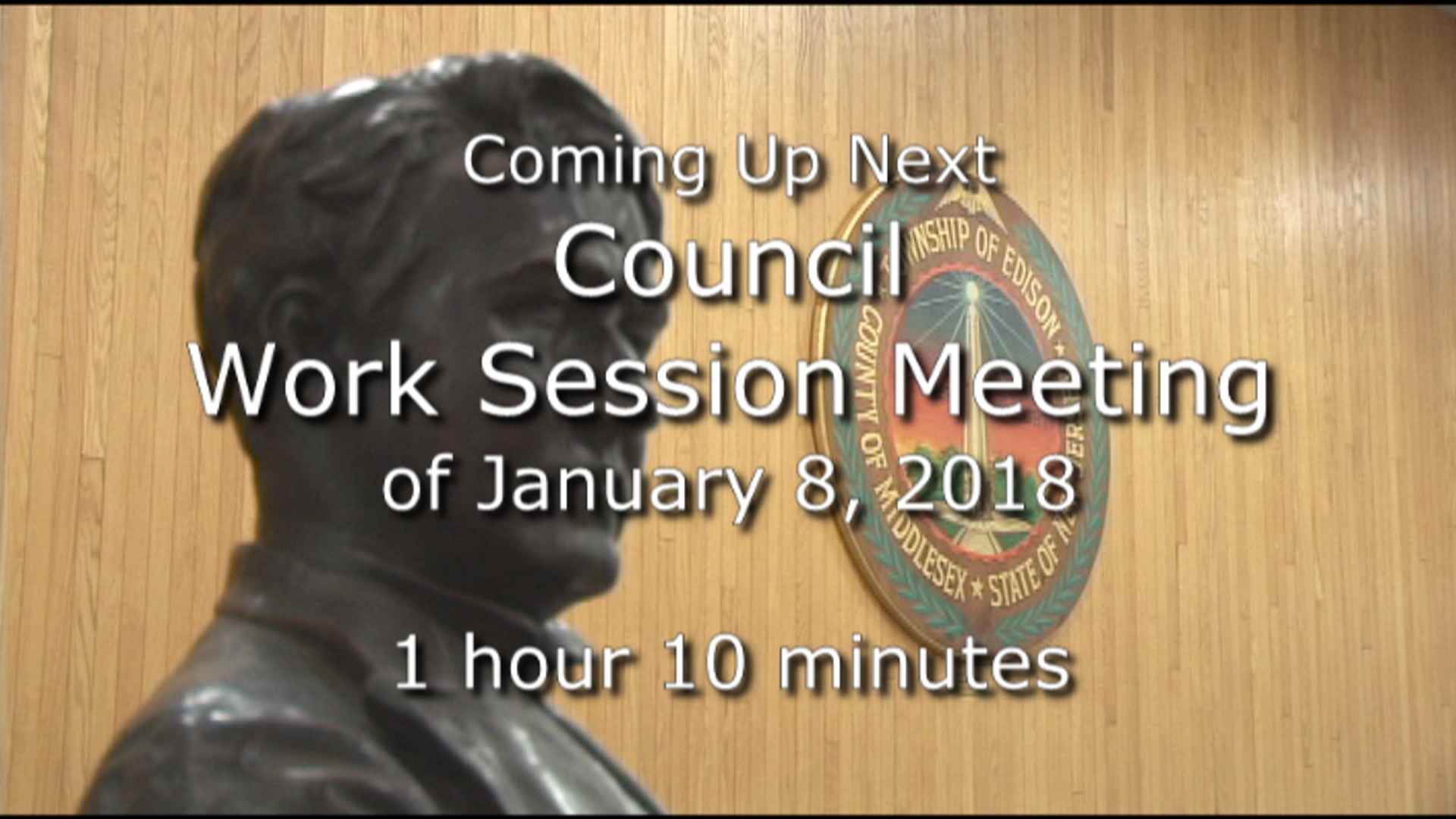 Thumbnail image for Council Work Session of January 8
