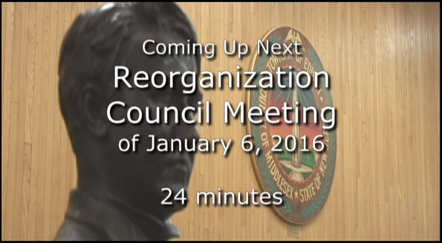 Thumbnail image for Council Reorganization Meeting of January 6, 2016