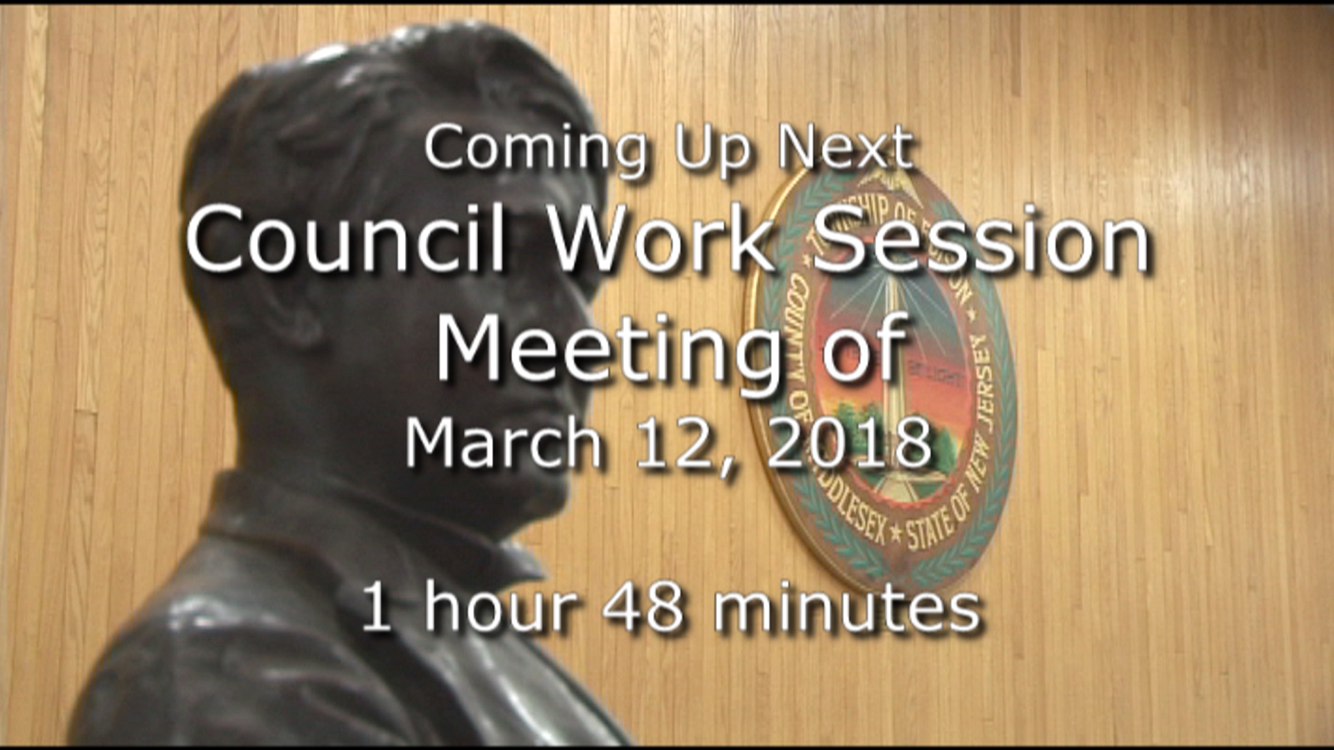 Council Work Session of March 12