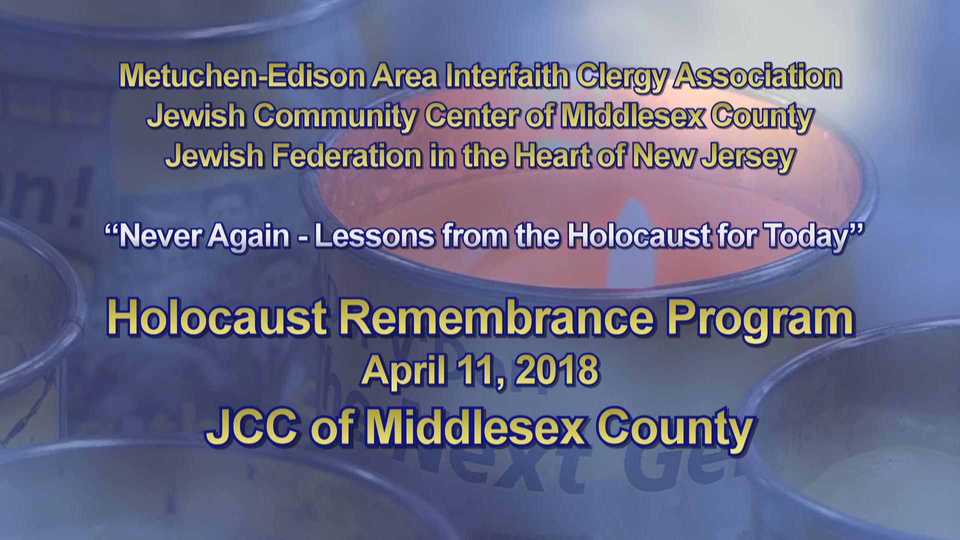 Thumbnail image for JCC Holocaust Remembrance Program